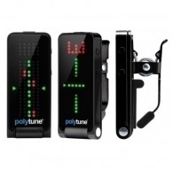 TC Electronic PolyTune Clip Black Tuner gitarowy na klipsie czarny