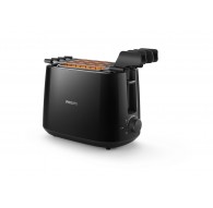 Philips Daily Collection HD2583/90 Toaster 600 W Black