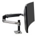 Ergotron LX DESK MOUNT LCD ARM POLISHED/32IN BLACK/WHITE VESA MIS-D