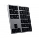 Satechi ST-XLABKM numeric keypad Universal Bluetooth Grey