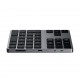 Satechi ST-XLABKM numeric keypad Universal Bluetooth Grey