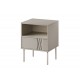 Bedside table 2 pcs. TRESSE 44x40x53 cashmere matt