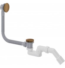 Click-clack bathtub siphon