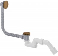 Click-clack bathtub siphon