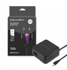 Qoltec 51027 Charger | 65W | 5-20.3V | 2-3.25A | USB type C | PD