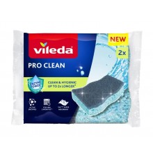Viscose scourer with enzymes Vileda Pro Clean 2 pcs.