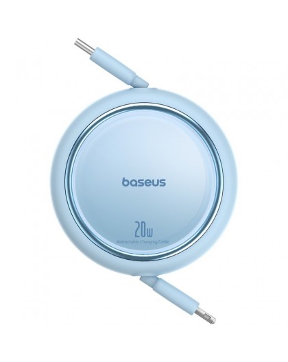 Baseus Free2Pull - 20 W USB-C to Lightning Retractable Cable, 1 m (blue)
