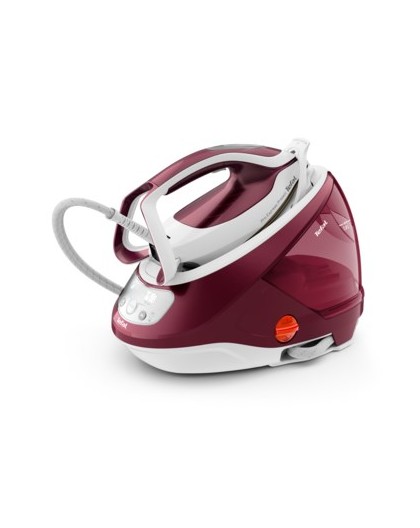 Tefal GV9220 steam ironing station 2600 W Durilium AirGlide Autoclean soleplate Burgundy, White