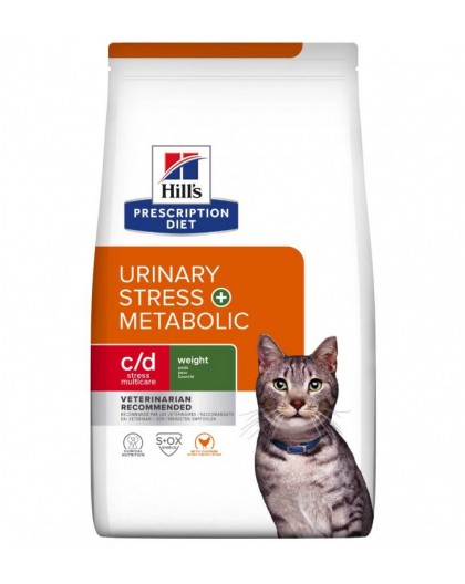 HILL'S PD Feline Urinary Stress + Metabolic c/d - Dry cat food - 1,5 kg