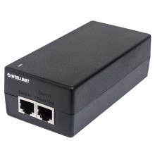 Intellinet Gigabit Ultra PoE+ Injector, 1 x 60 W Port, IEEE 802.3bt and IEEE 802.3at/af Compliant, Plastic Housing