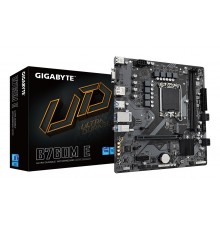 GIGABYTE B760M E Motherboard - Supports 14th Gen. Intel Core CPUs, 6+1+1 phases VRM, up to 7200MHz DDR5 (OC), 2xPCIe 4.0 M.2, 1 