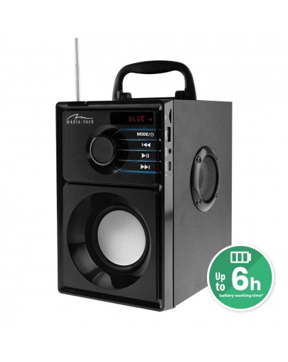 MEDIA-TECH WIRELESS BOOMBOX SPEAKER MT3179