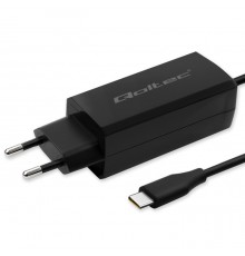 Qoltec 52420 90W GaN Super Fast Charger| 5-20V | 3-4.5A | USB-C 3.1