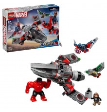 LEGO MARVEL 76292 Captain America VS Red Hulk Duel