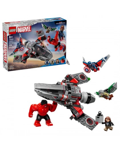 LEGO MARVEL 76292 Captain America VS Red Hulk Duel
