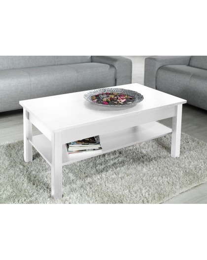 Cama coffee table UNI 110/60/47 white mat