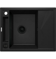 1-bowl magnetic granite sink with drainer