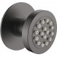 Concealed round shower nozzle