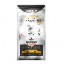 BIOFEED Euphoria Fresh Junior Mini & Small Monoprotein Turkey - dry dog food - 2kg