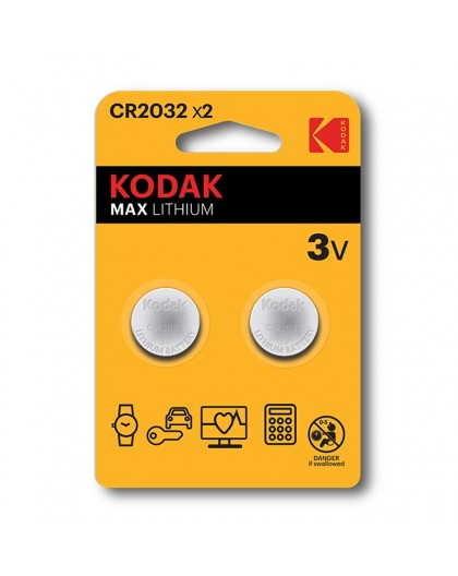 Kodak CR2032 Single-use battery Lithium