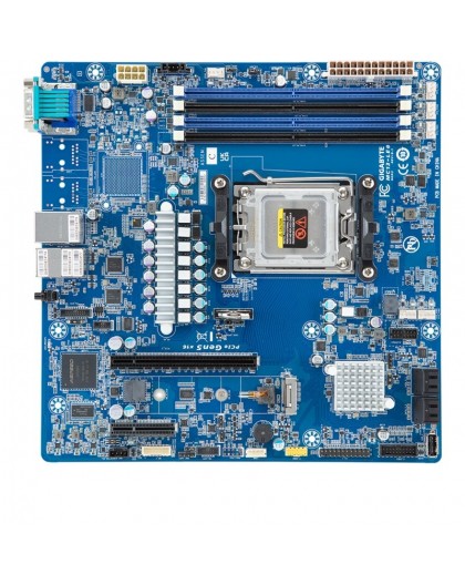 Motherboard - Gigabyte MC13-LE0 1x AM5 AMD Epyc 4004/Ryzen 7000/Ryzen 9000 B650E.