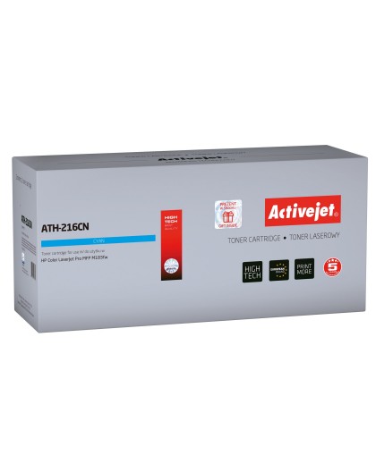 Activejet ATH-216CN Toner (replacement for HP 216A W2411A Supreme 850 pages blue) with chip