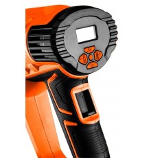 Heat gun 2000W, I: 50oC, II: 70-600oC,case, display