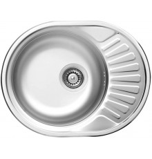 1-bowl steel sink with drainer