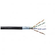 EmiterNet external gel-filled FTP (F/UTP) cat.5e cable, wire 4x2x0.5 PE+GEL