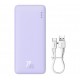 Baseus Airpow - 20,000 mAh 20W power bank (purple)