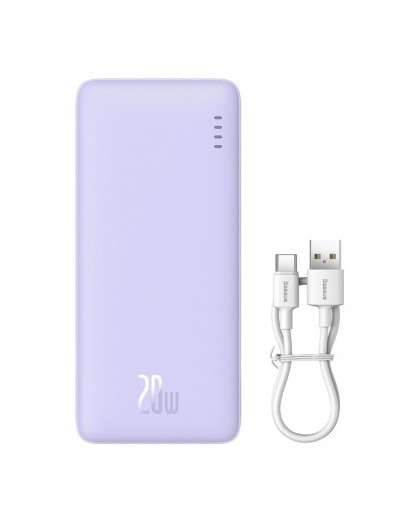 Baseus Airpow - 20,000 mAh 20W power bank (purple)