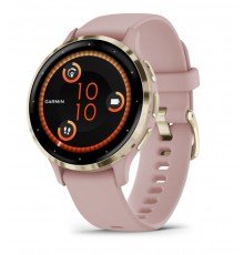 Garmin Venu 3S 3.05 cm (1.2") AMOLED 41 mm Digital 390 x 390 pixels Touchscreen Gold, Rose Wi-Fi GPS (satellite)