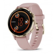 Garmin Venu 3S 3.05 cm (1.2") AMOLED 41 mm Digital 390 x 390 pixels Touchscreen Gold, Rose Wi-Fi GPS (satellite)