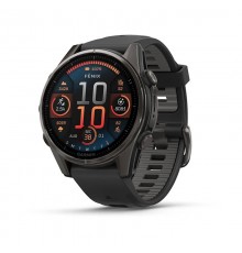 Garmin fenix 8 3.3 cm (1.3") AMOLED 43 mm Digital 416 x 416 pixels Touchscreen Black Wi-Fi GPS (satellite)