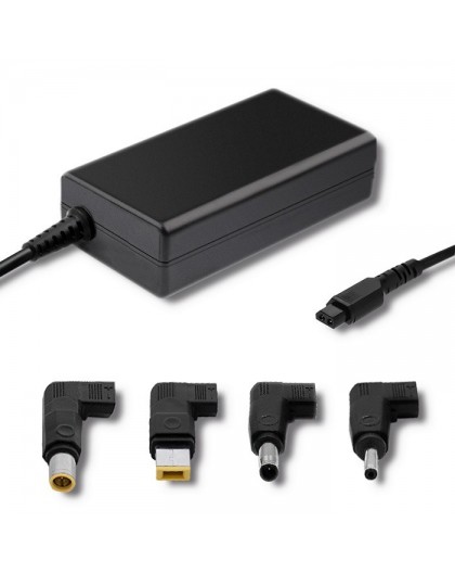 Qoltec 51761 Power adapter designed for Lenovo | 65W | 4 plugs | +power cable