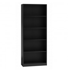 Topeshop R60 CZERŃ office bookcase