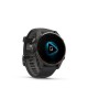Garmin fenix 8 3.3 cm (1.3") AMOLED 43 mm Digital 416 x 416 pixels Touchscreen Black Wi-Fi GPS (satellite)