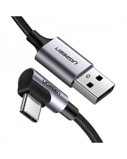 Ugreen 50940 USB cable USB 2.0 5 m USB A USB C Black, Silver
