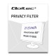 Qoltec 51055 display privacy filters Frameless display privacy filter 54.6 cm (21.5")