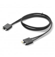 Lenovo 4X91K16970 Thunderbolt cable 0.7 m 40 Gbit/s Black
