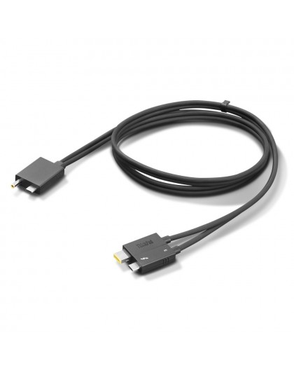 Lenovo 4X91K16970 Thunderbolt cable 0.7 m 40 Gbit/s Black