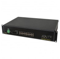 PULSAR 16-port S116 switch for up to 16 IP cameras