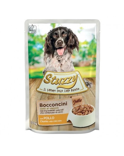 STUZZY Chicken in jelly - wet dog food - 100g