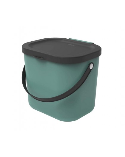 ROTHO Albula Dark green - waste sorting container - 6l