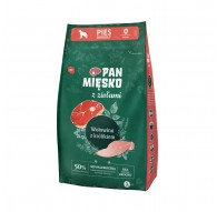 PAN MIĘSKO with Herbs Beef with Rabbit M - dry dog food - 3kg