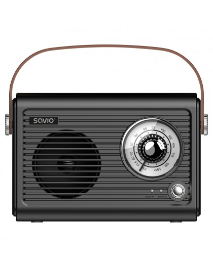 Savio RS-01 radio Portable Black