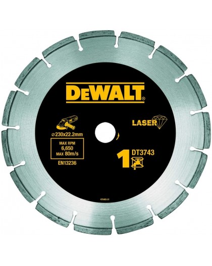 DeWALT DT3743-XJ angle grinder accessory Cutting disc