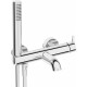 Bath mixer with shower set