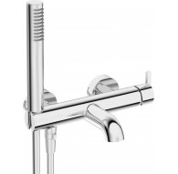 Bath mixer with shower set