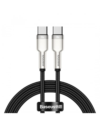 Baseus CATJK-C01 mobile phone cable Black 1 m USB C